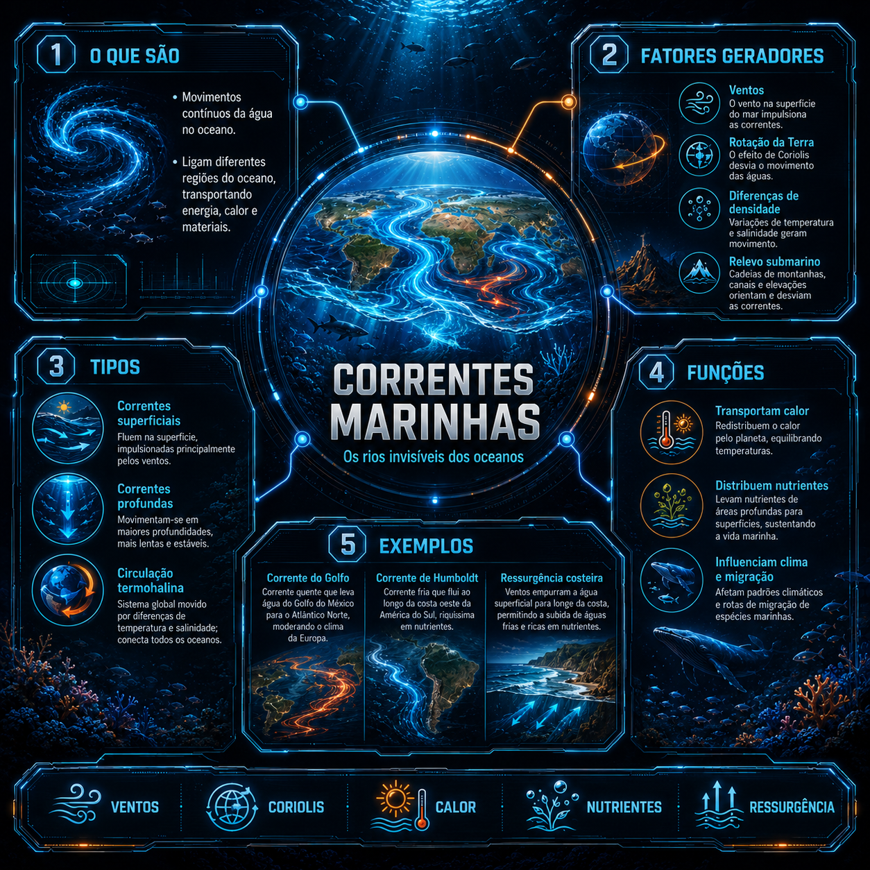 Mapa mental - Biologia Marinha 1
