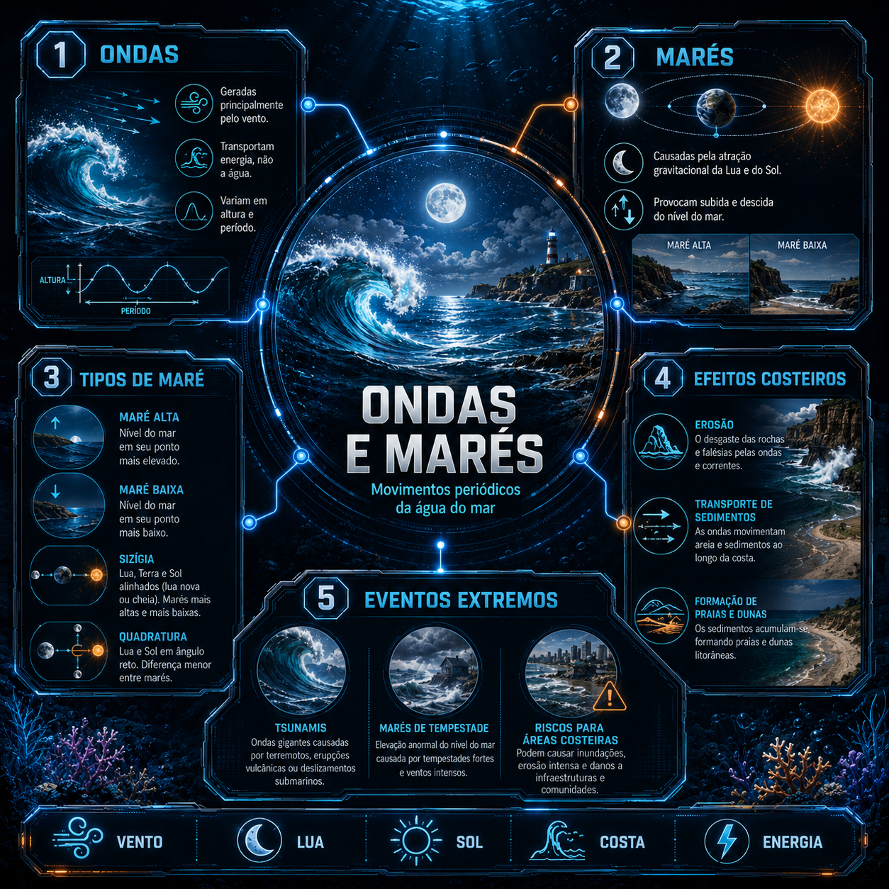 Mapa mental - Biologia Marinha 3